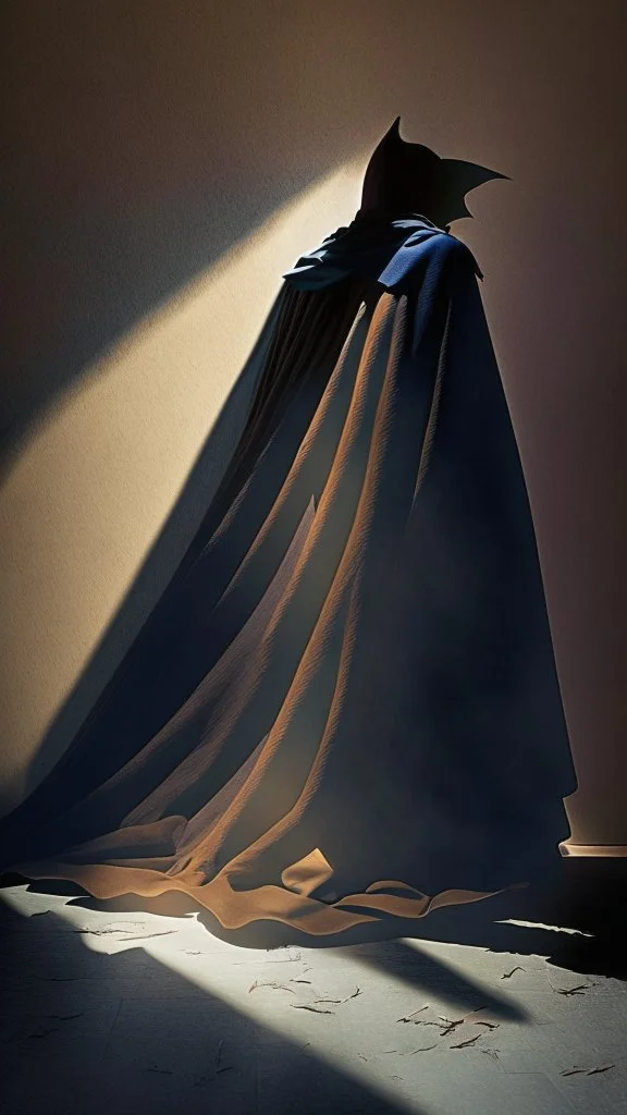 cape covered in shadows