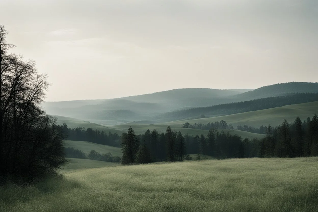 [very impressive high res masterpiece in Kodak Eastman 5247, scene by László Krasznahorkai] a landscape