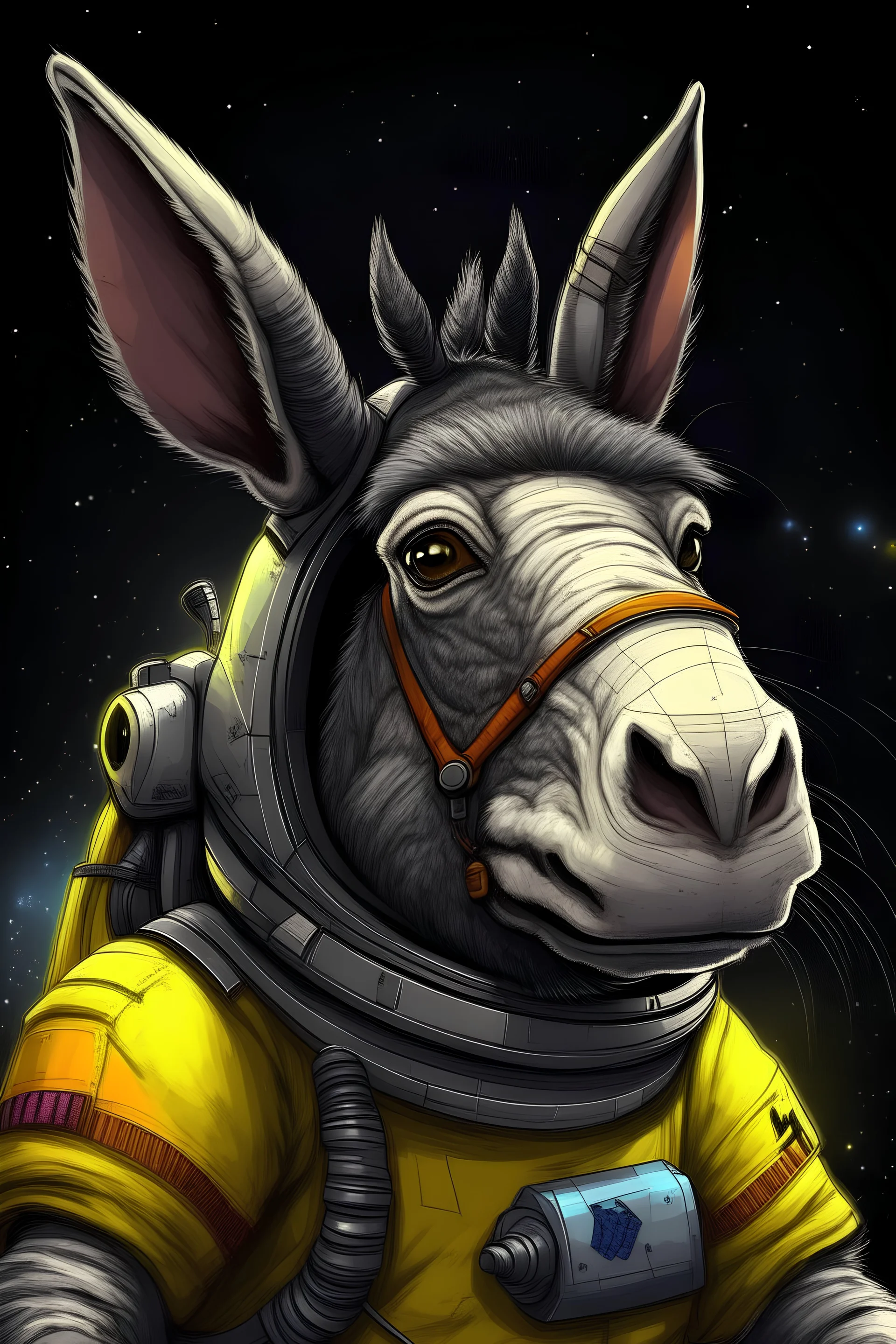 donkey in space extra swag