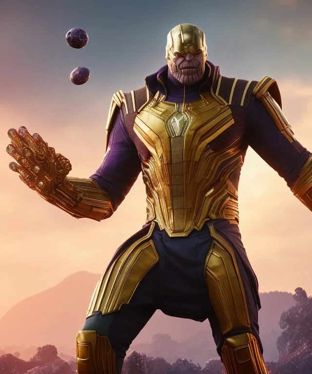 thanos wearing spiderman suit, full body close up, soft light atmosphere, light effect，vaporwave colorful, concept art, smooth, extremely sharp detail, finely tuned detail, ultra high definition, 8 k, unreal engine 5, ultra sharp focus