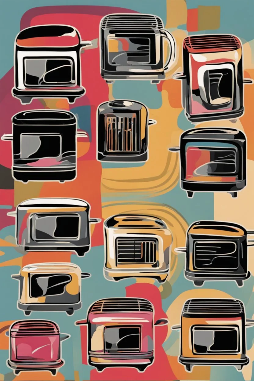 Abstract toaster