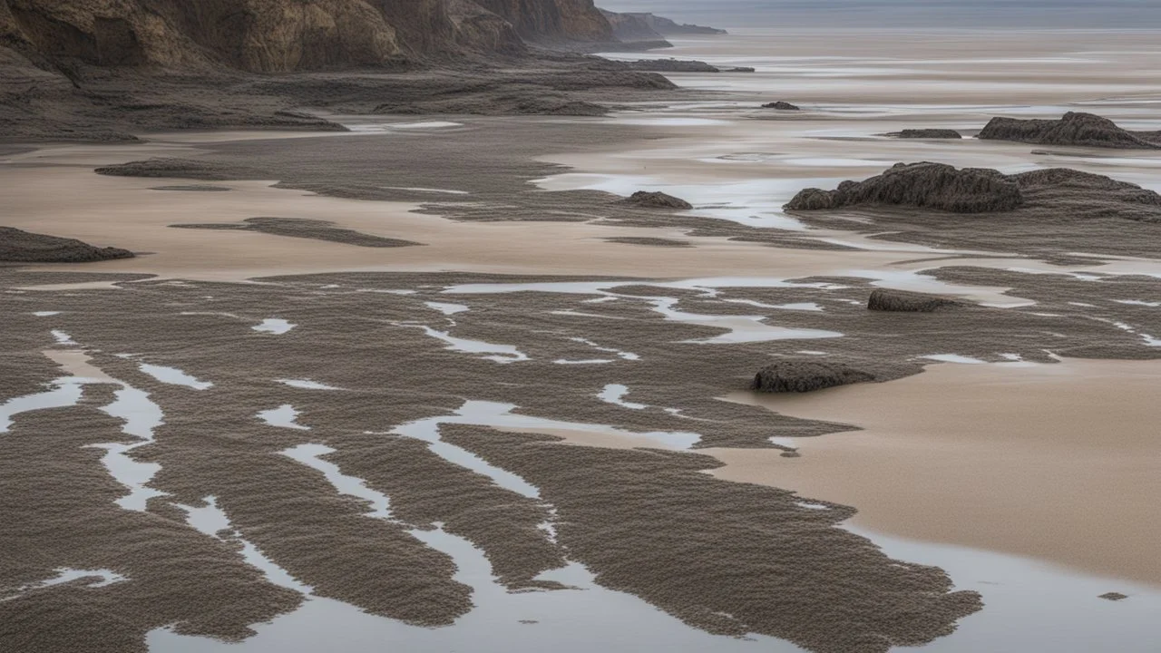 low tide