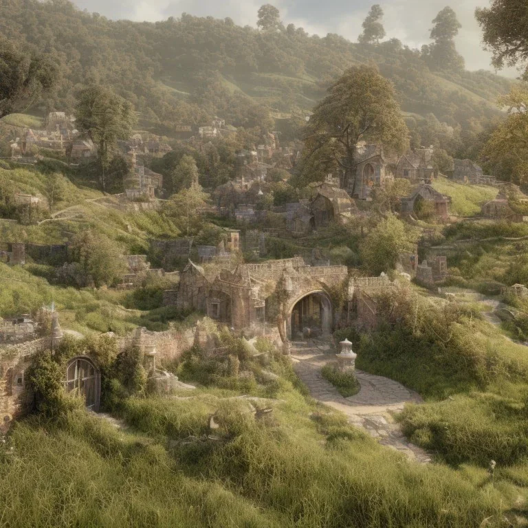 the shire most detailed, intricate, realistic