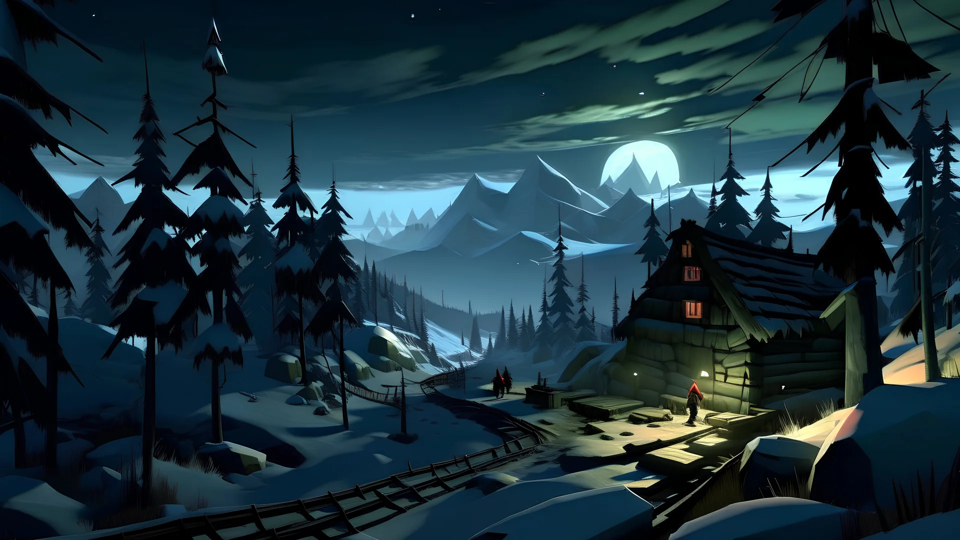 The long dark, путешествие через одинокую топь