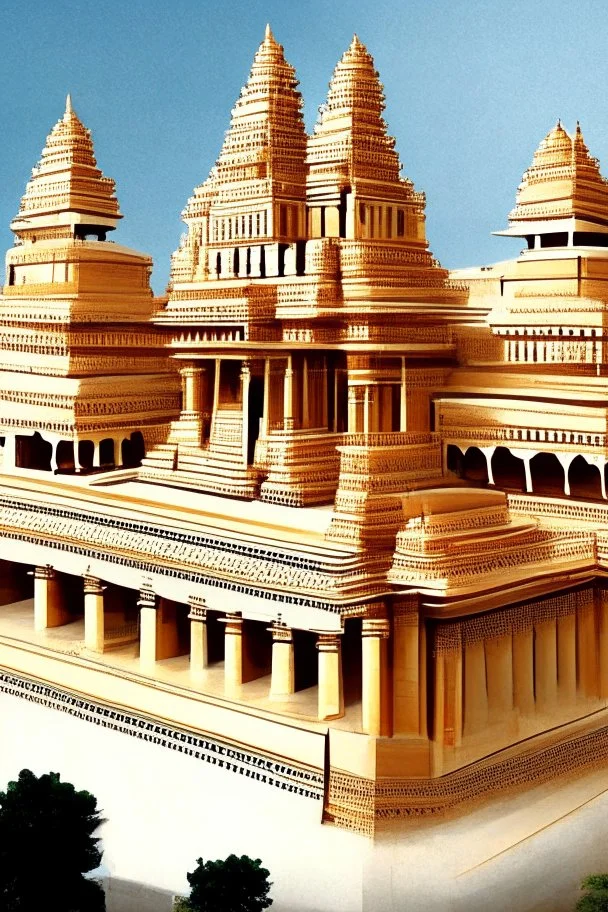 architectural style for Supreme Court of India similar to Sri Ranganatha Swamy Temple