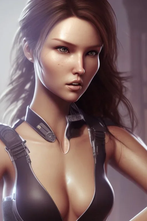 Camilla Luddington face, hitomi tanaka body, lara croft clothes