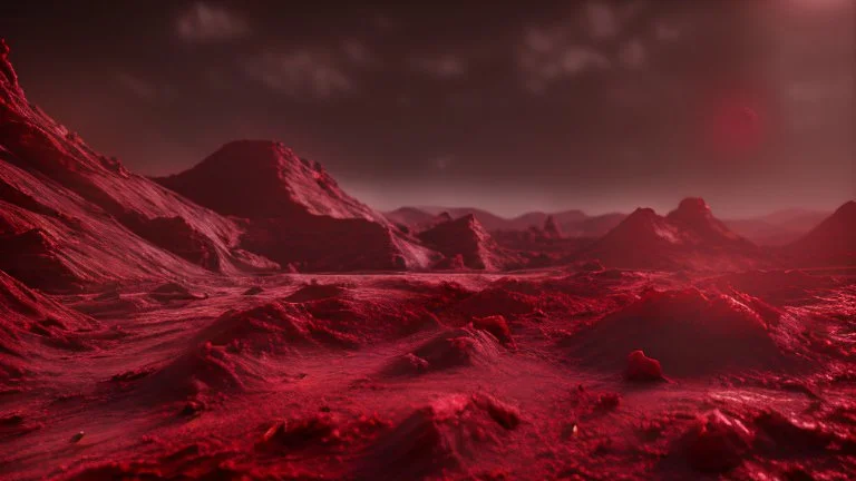 blood red dessert crimson corruption hell wastelands landscape