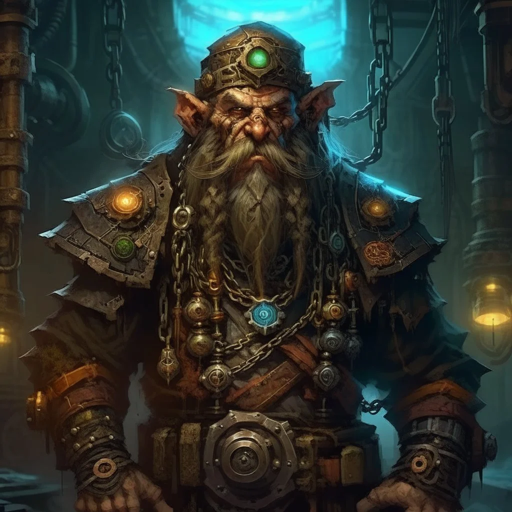 time travel with a Cyber Punk necromancer dwarf