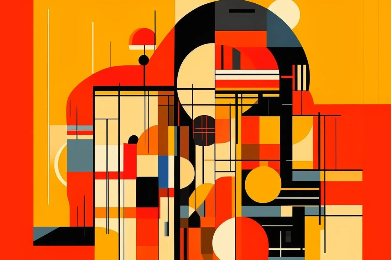 bauhaus illustration developer