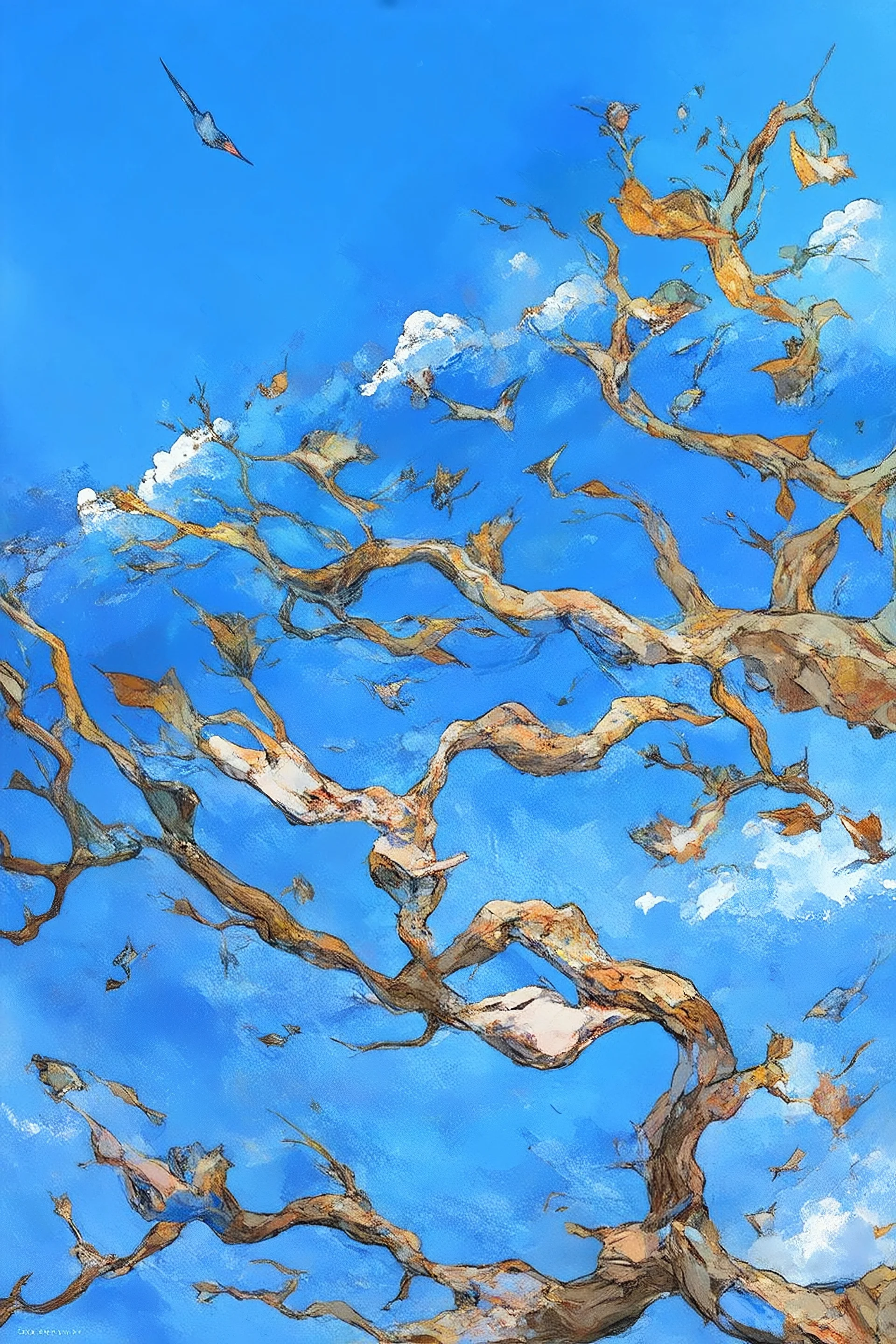 In the style of Moebus