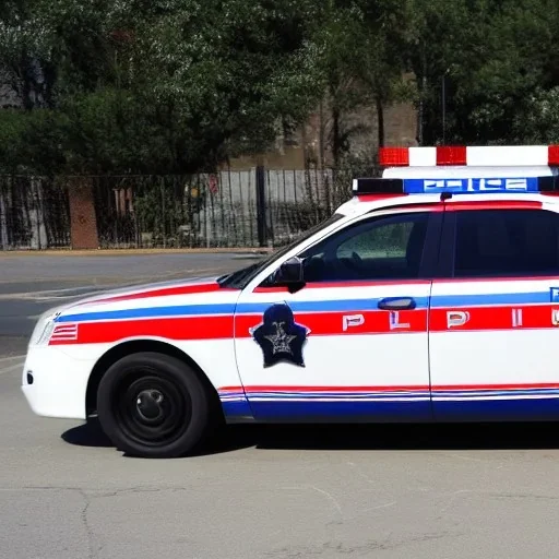 American Police Car