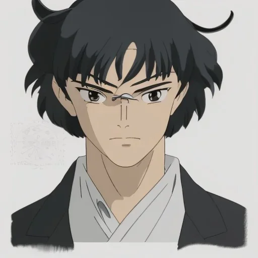 detailed anime young man, semi-long black hair, detailed bangs, intriguing details, full body, keep head in frame, 8k, concept art, highly detailed, digital painting, concept art, sharp focus, illustration, WLOP and greg rutkowski e alphonse mucha and artgerm and yanjun Chen and Junji ito and Makoto Shinkai, HDR, octane rendering