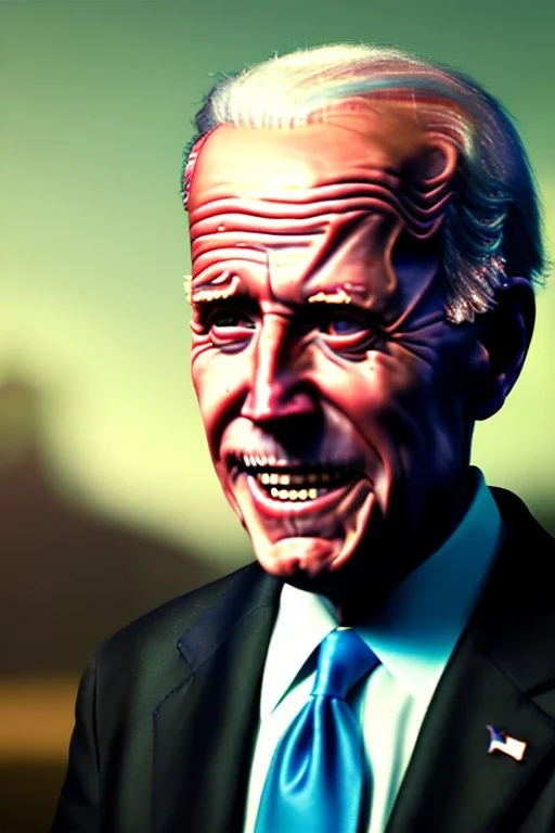 realistic image, joe biden zombie, severed arm, night, walking twisted, waist up view, 80s, dark ambient, highly detailed, sky background, concept art, unreal engine 5, god rays, ray tracing, RTX, lumen lighting, ultra detail, volumetric lighting, 3d, finely drawn, high definition, high resolution.