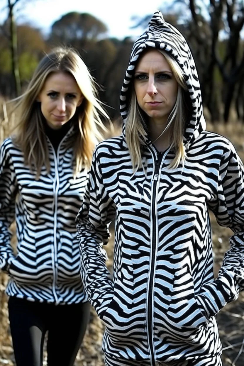 Zebra garments