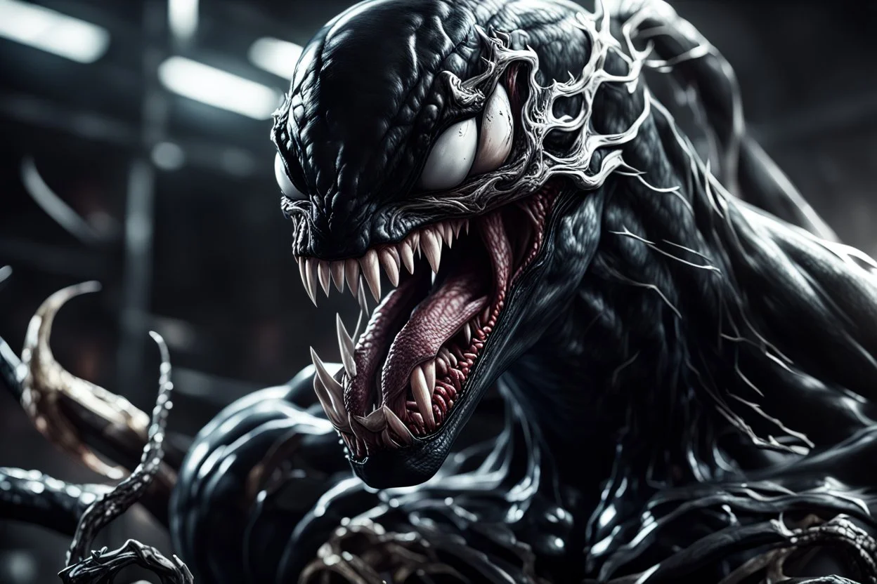 Imagine/ venom ,Hyper-detailed ,8k, by xanuth