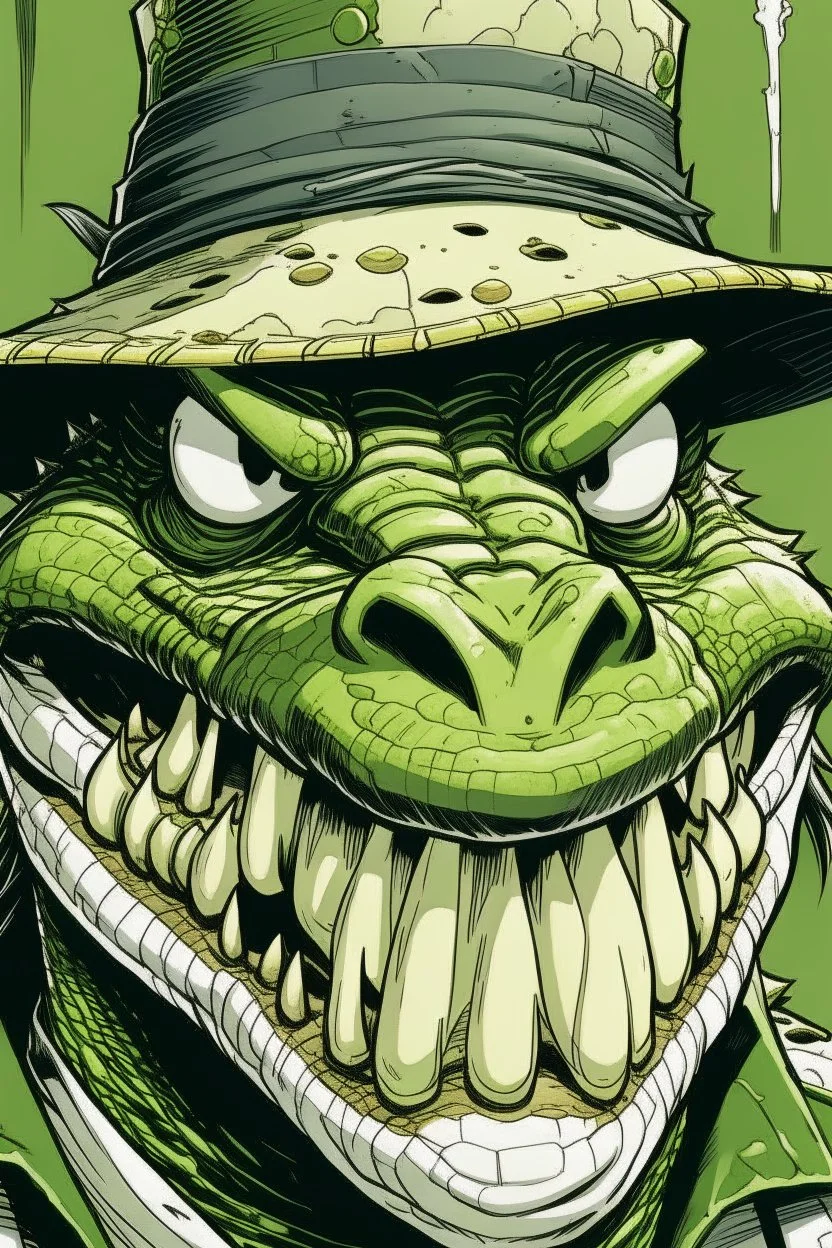Portrait of Crocodile, from One Piece manga