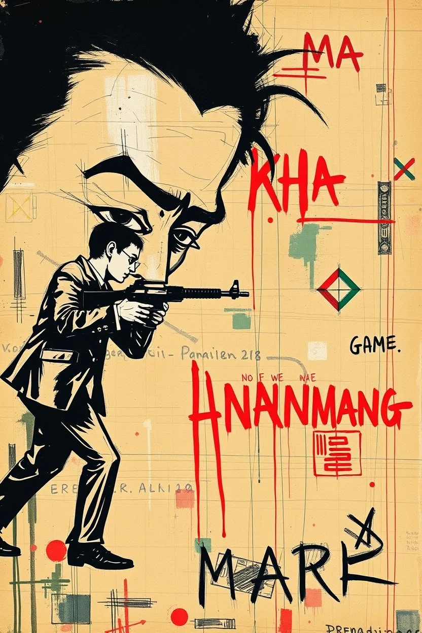 this isnt a game this is financial warfare style of basquiat