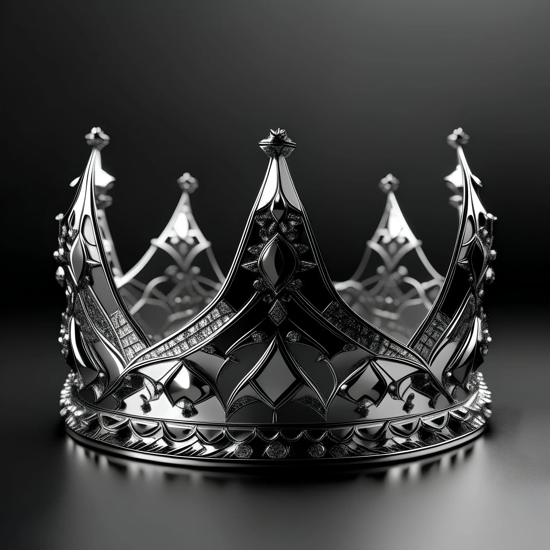 Futuristique King crown