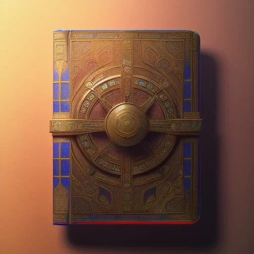 cover of an ancient ornate intricate spell book, cinematic, realistic, intricate details, photorealistic, octane render,artstation, 512K