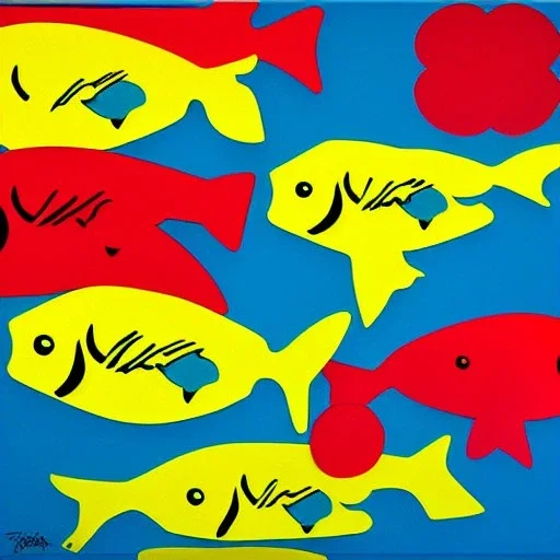 fish pop art