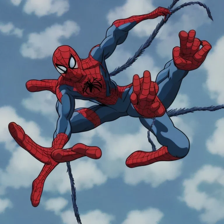 spider man using gauntlet