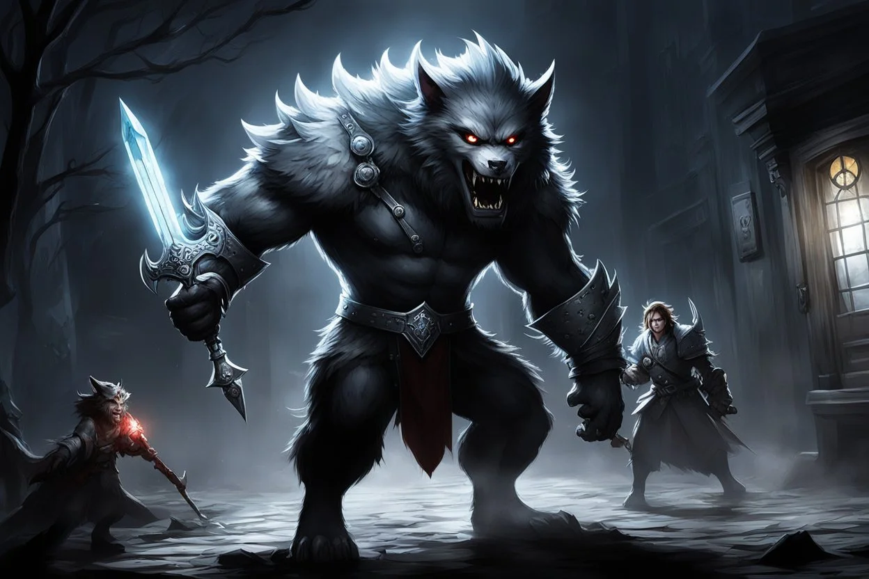 The lights are out, and the battle begins. You know the monsters are coming, and you have a plan. First, the werewolf appears. No problem. You know the tools to get rid of him: silver (your tiara) and light. You win, of course, but the ruckus causes a ‘cross’ Nurse to appear at your door, telling you to stop playing with toys and go back to bed. You dutifully let her tuck you back in. But on the next page, your eyes are open. ‘Nurse was scared of monsters. Let Nurse stay in bed.’ You keep fight