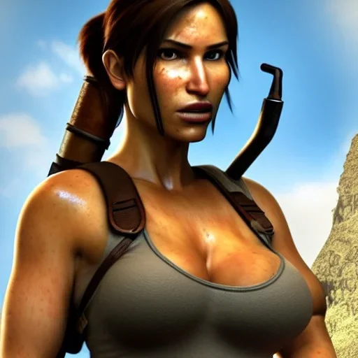 lara croft oogling me lustfully