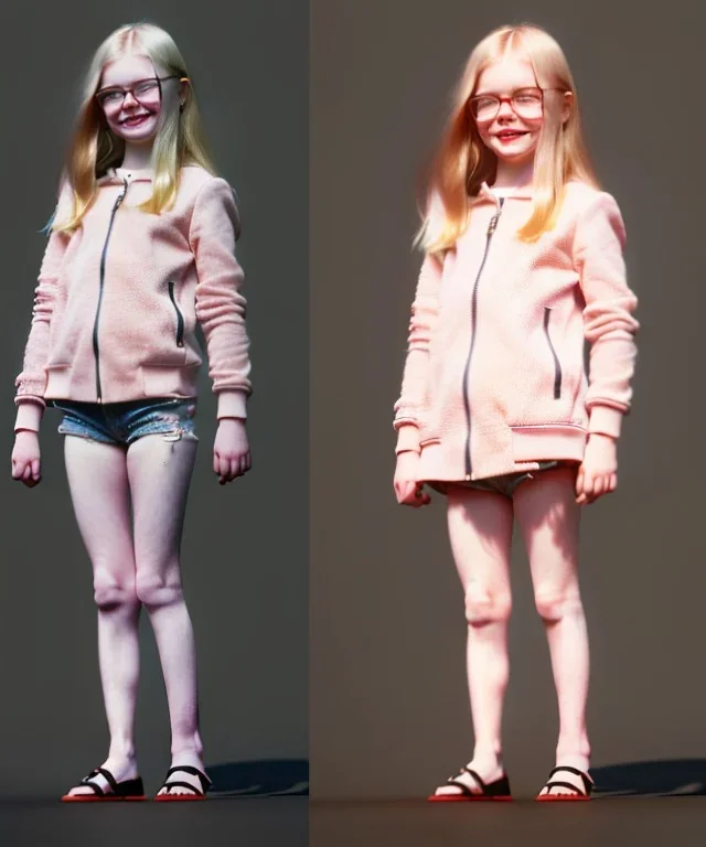 Elle fanning toddler, full body