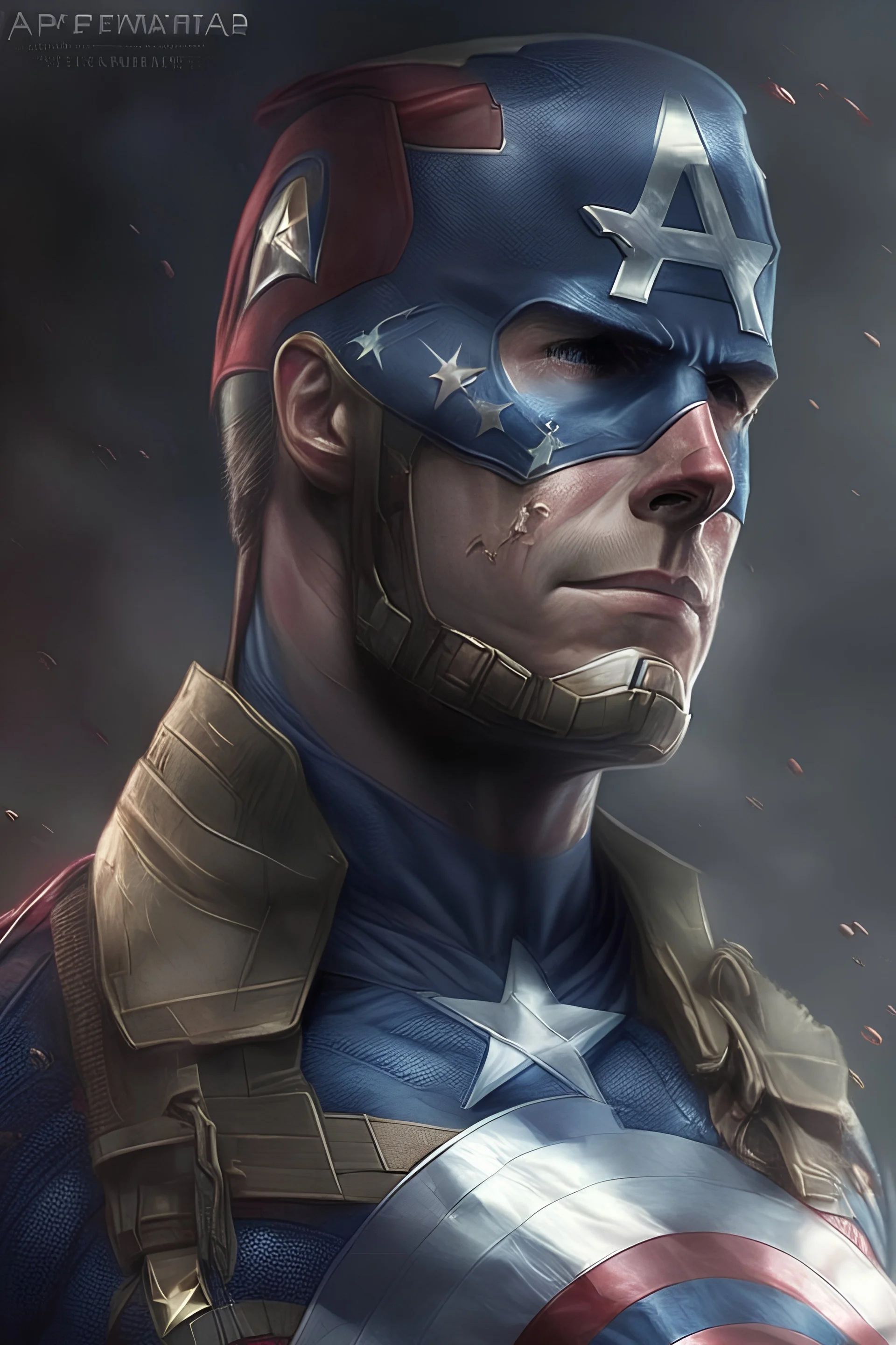 Captain Amerika Rill realistik