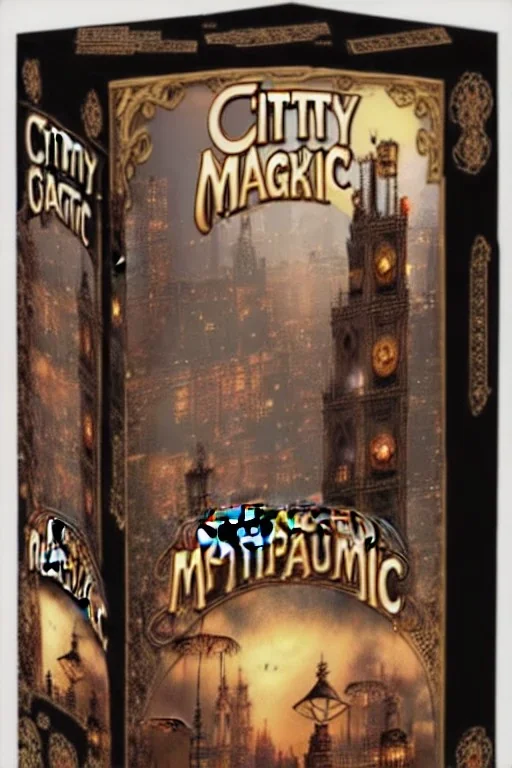 city magic steampunk