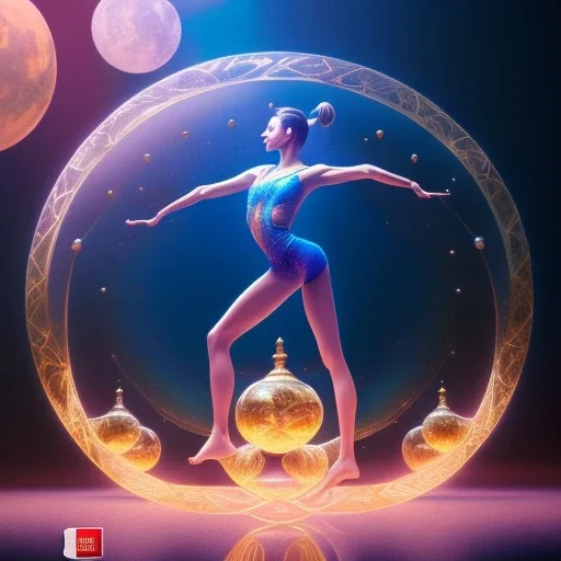 yoga artist swirl on a plattform in the air, lavo background , levitated lab equipment, 4k, Highly Detailed, Masterpiece, perfect eyes, Digital Illustration, Cinematic Lighting, Realistic, Sharp Focus, Centered, Beautifully Lit, Bioluminescent by Stanley Artgerm Lau