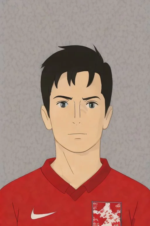 Robert Lewandowski Polish soccer player cartoon 2d