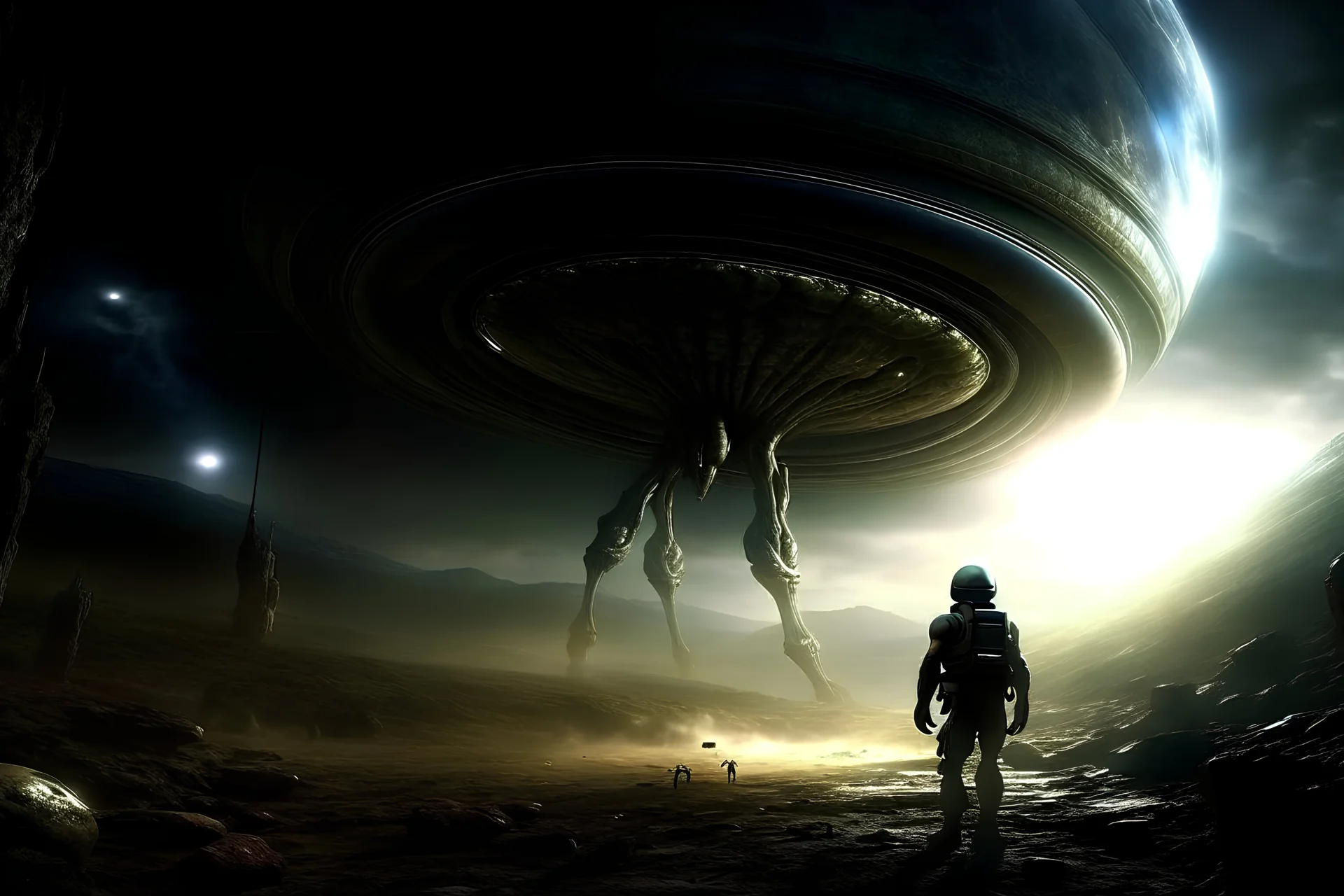 The eternal struggle between humans and aliens in the known universe