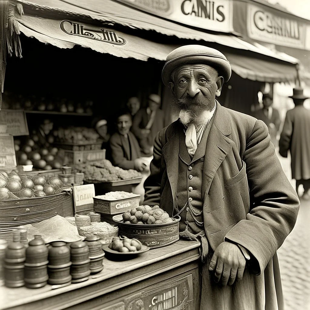 Cornelius "Crazy" Clyde the 1920s street merchant