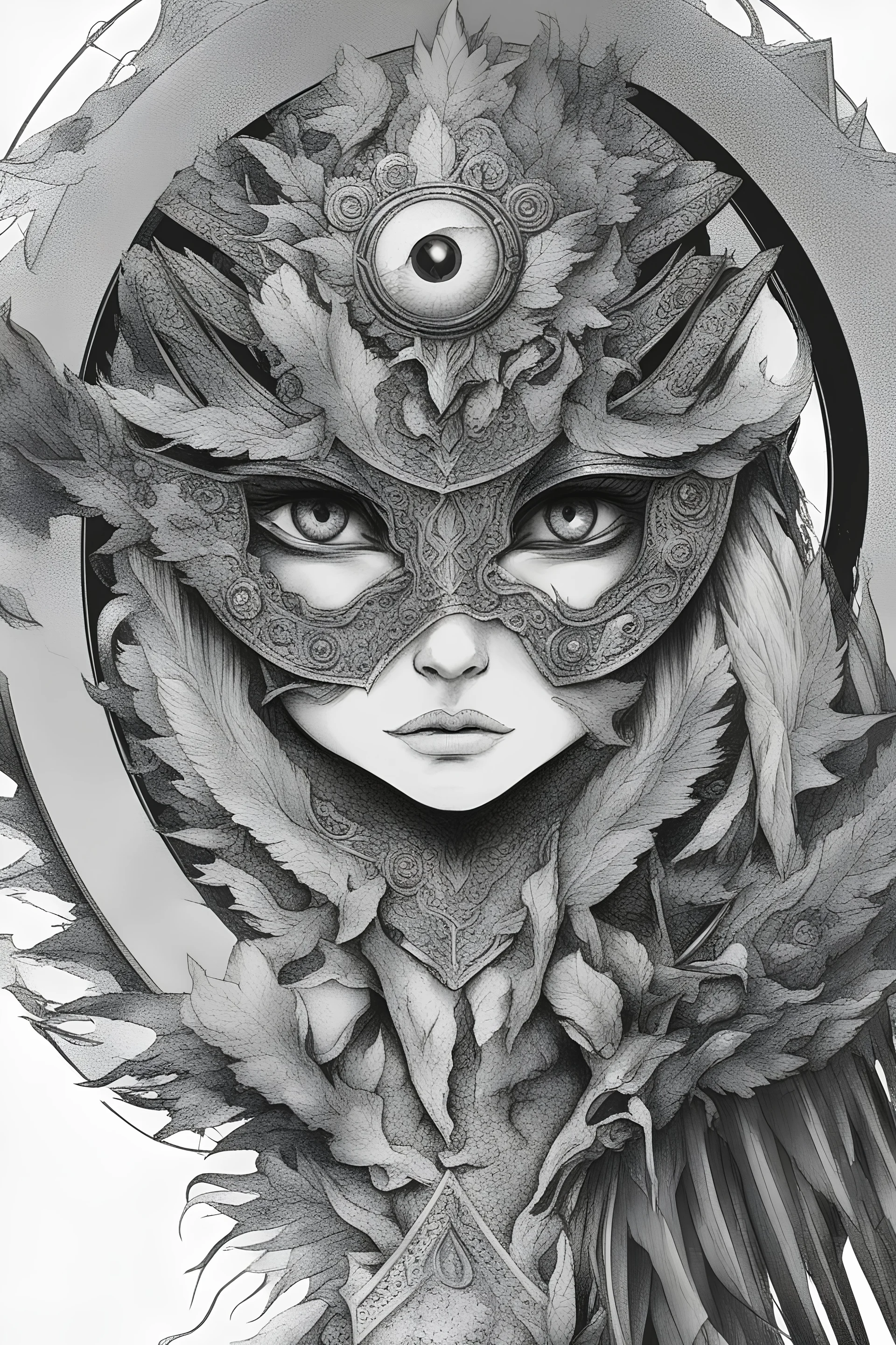 angle warrior and eye