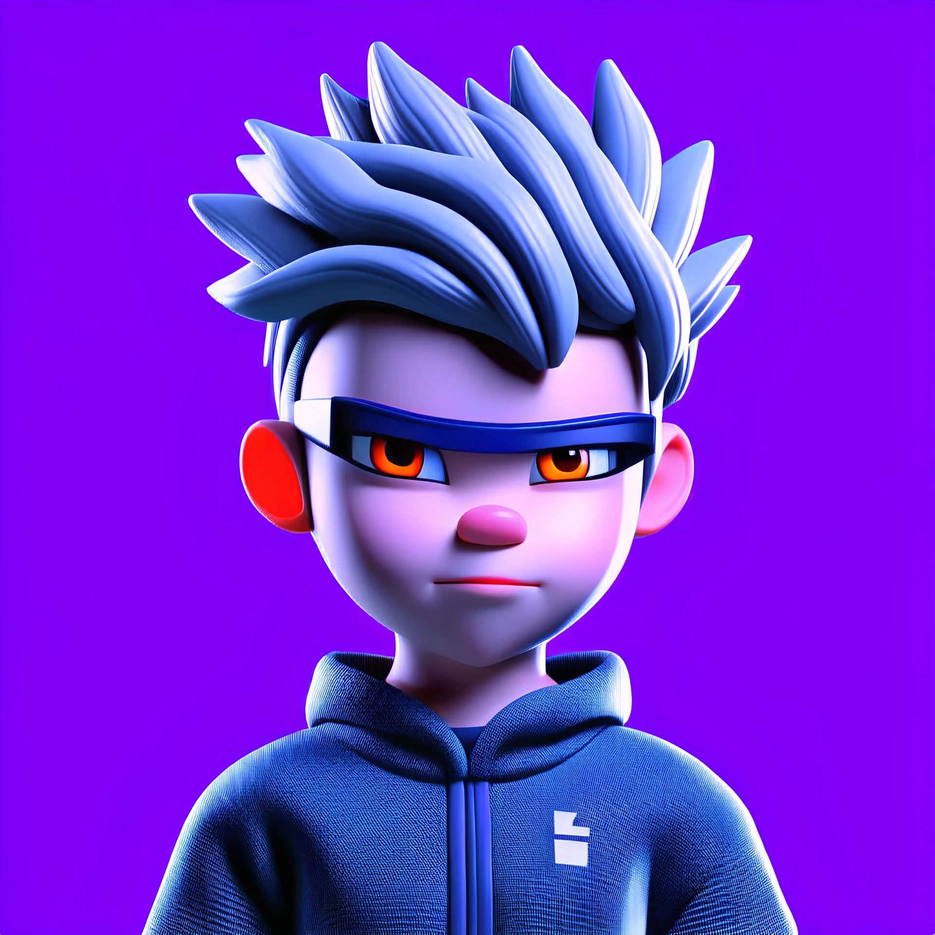 cute boy 3D