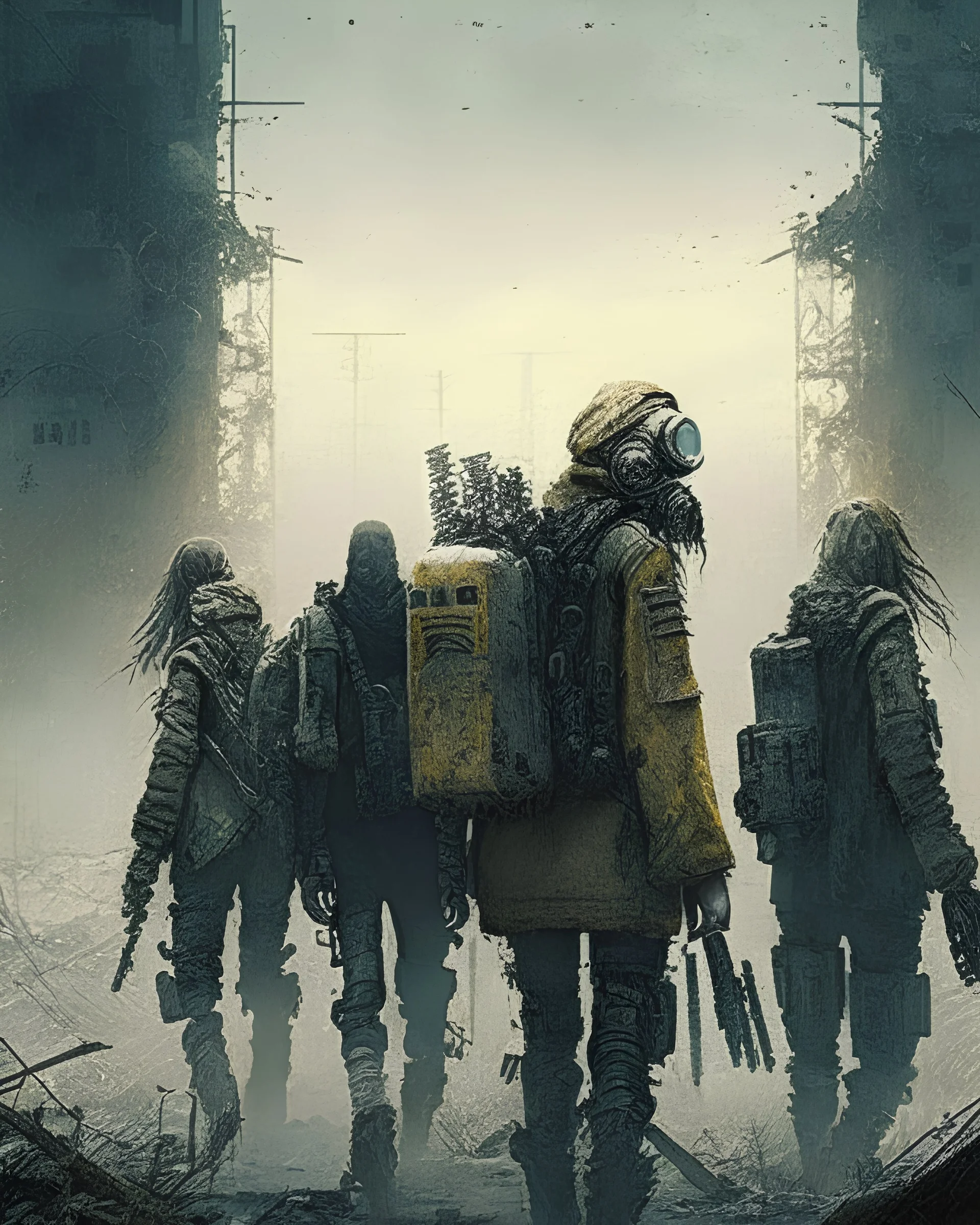 A group of survivors must navigate a post-apocalyptic world ruled by intelligent machines.