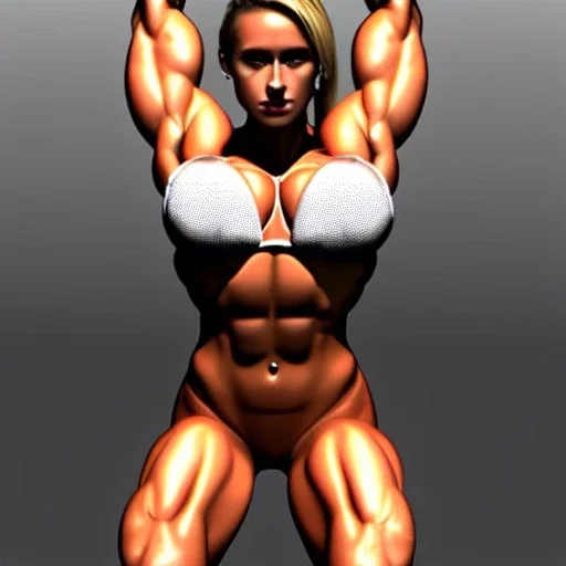 Muscular girl