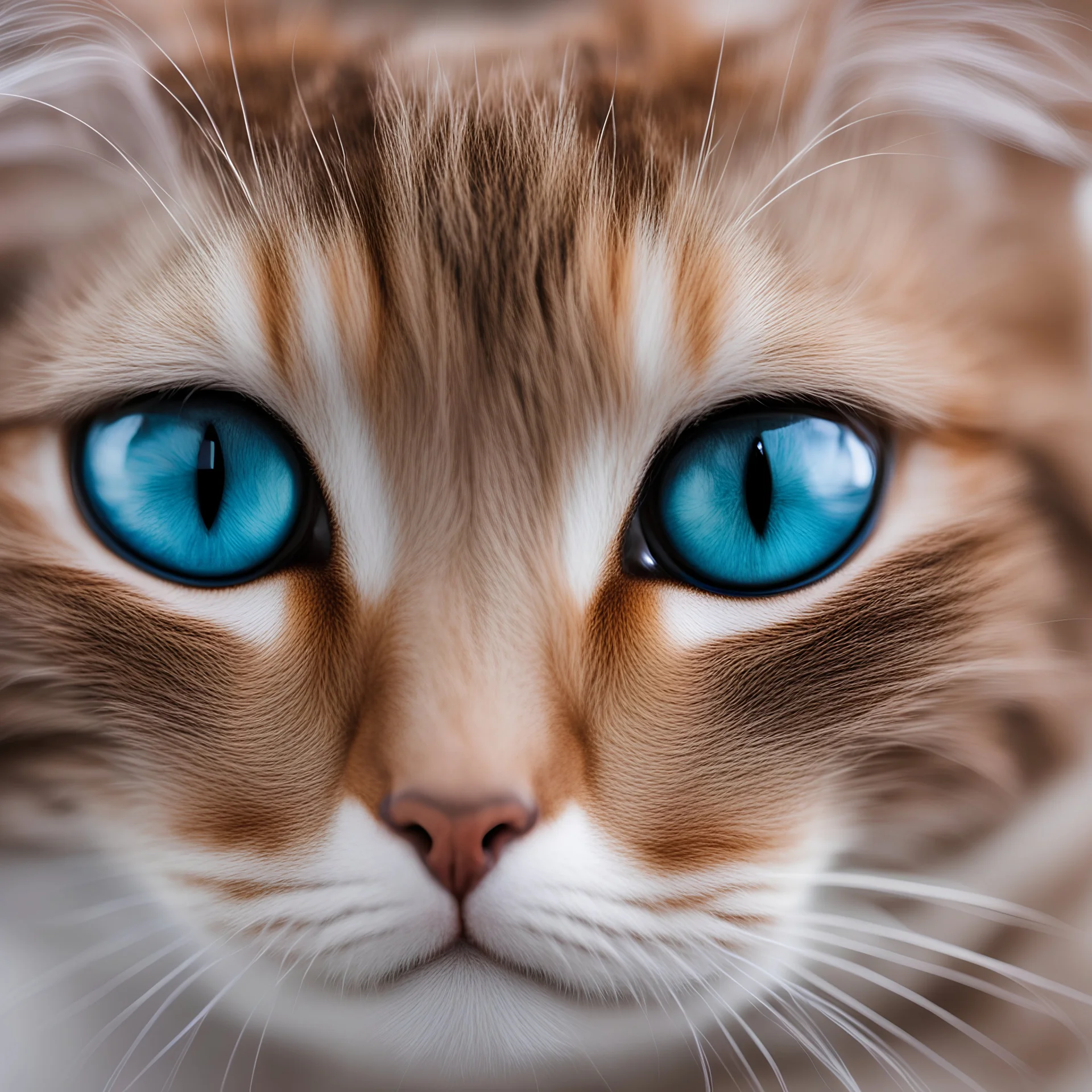 CAT eyes , CLOSE-UP, BLURRED BACKGROUND