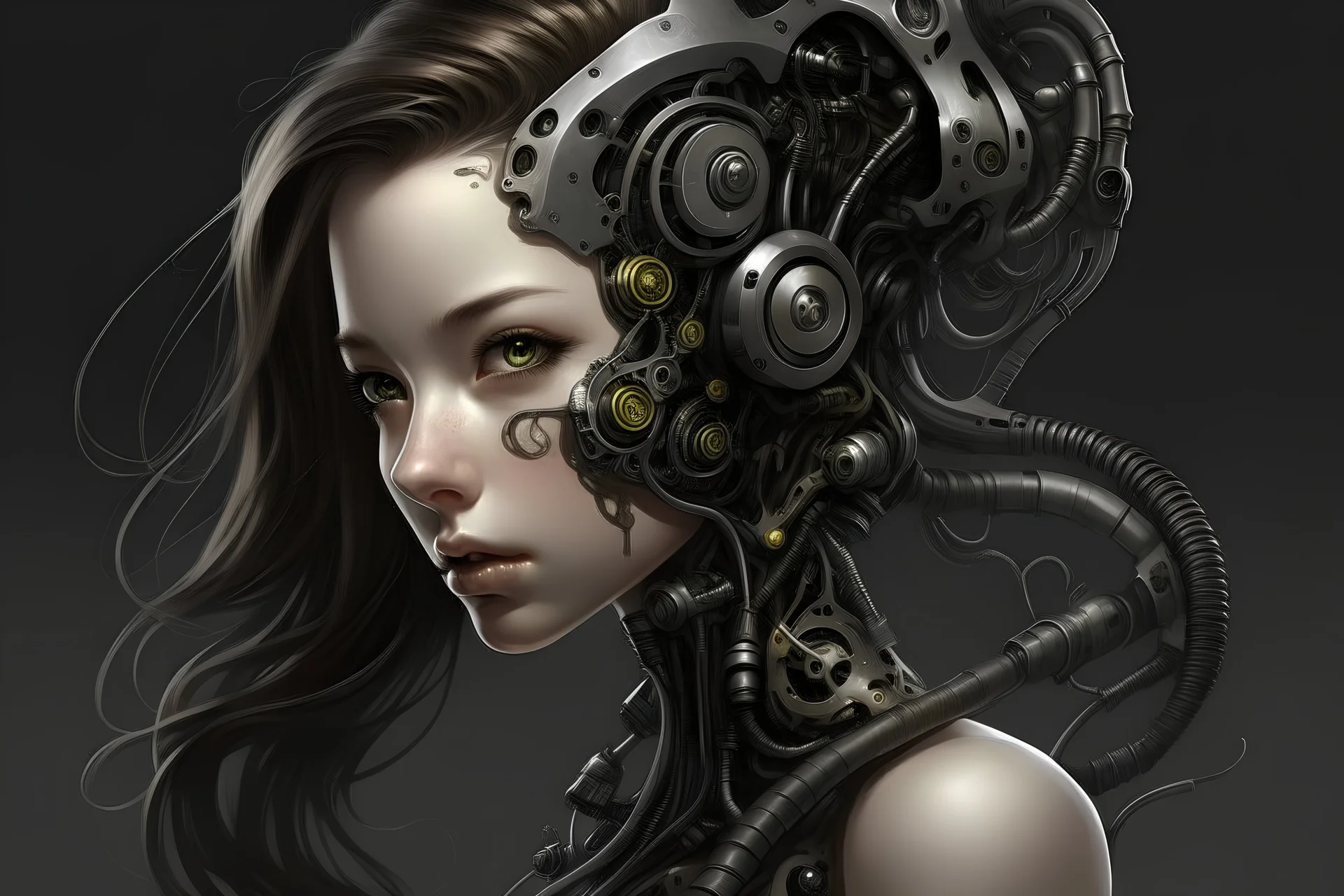 biomechanical girl