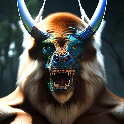 ultra detailed fullbody portrait of Sabertooth Villain, extremely detailed digital painting, extremely detailed face,crystal clear eyes, in the style of Ken Kelley robert e howard and pablo oliveira and Keith Parkinson , mystical colors, perfectly centered image, perfect composition, rim light, beautiful lighting,8k, stunning scene, raytracing