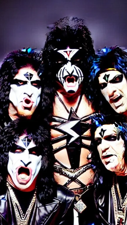 Gene Simmons, Paul Stanley, Eric Singer, Tommy Thayer