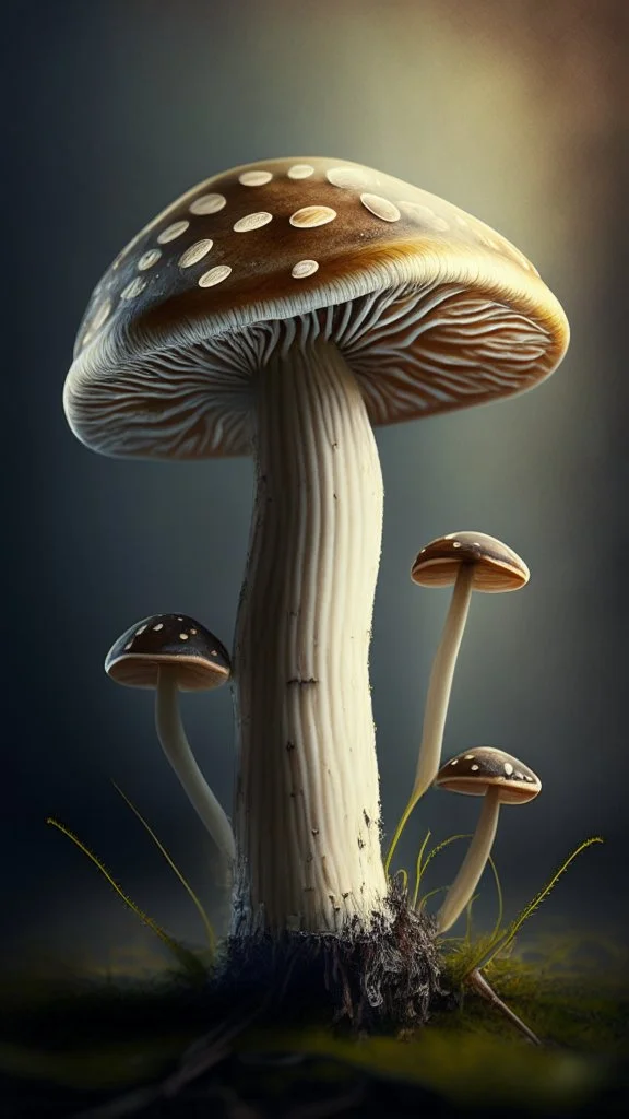 mushroom, bipede,