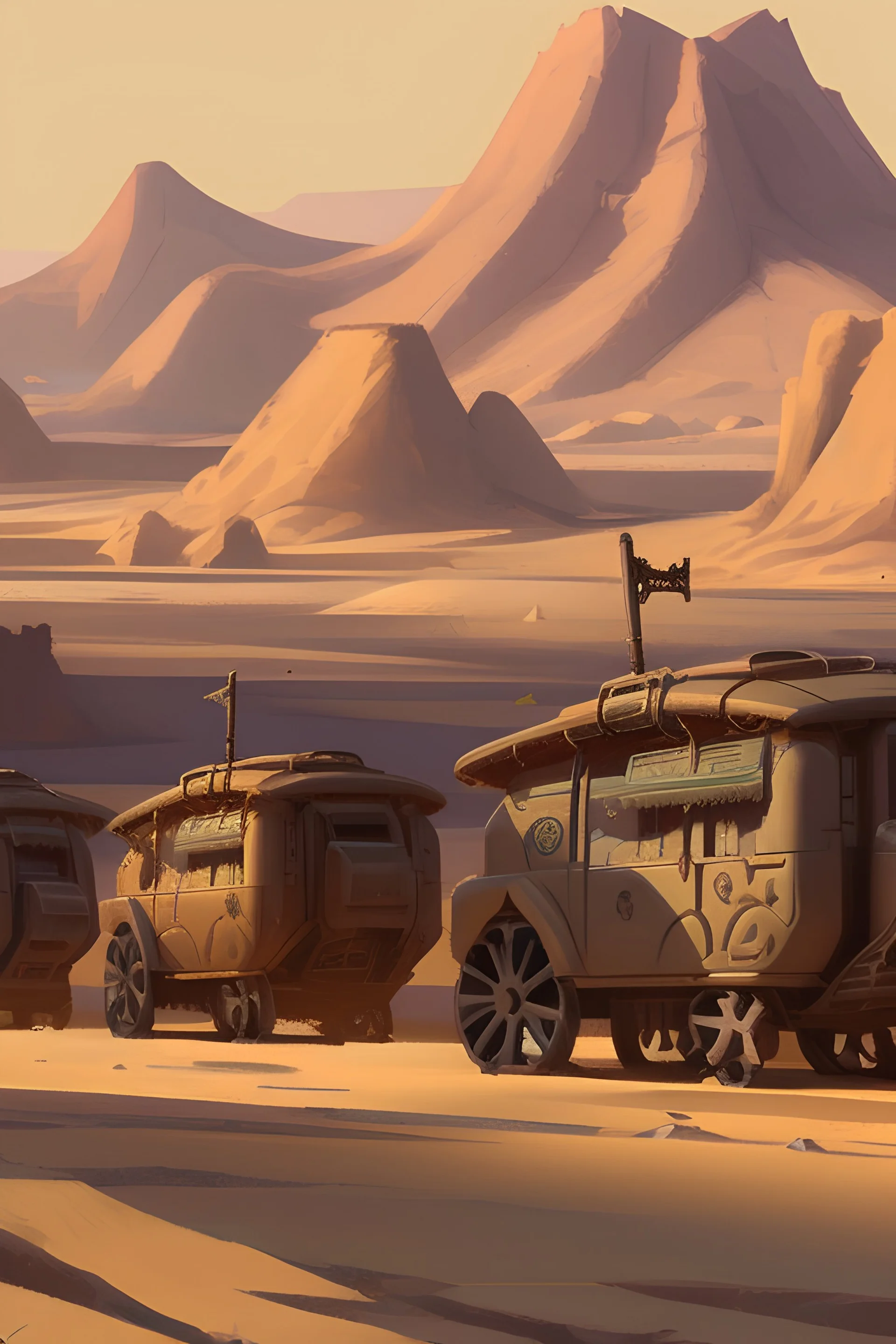 primal caravan desert cities