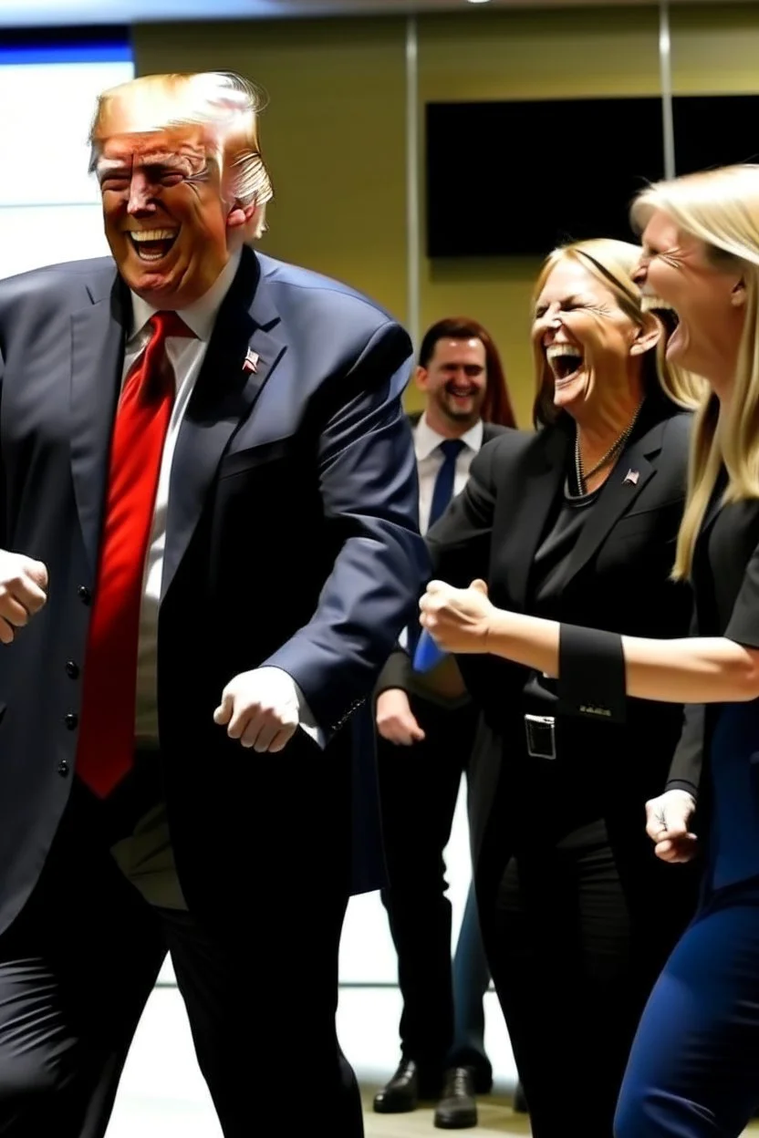 donald trump whipping citizens while maniacally laughing