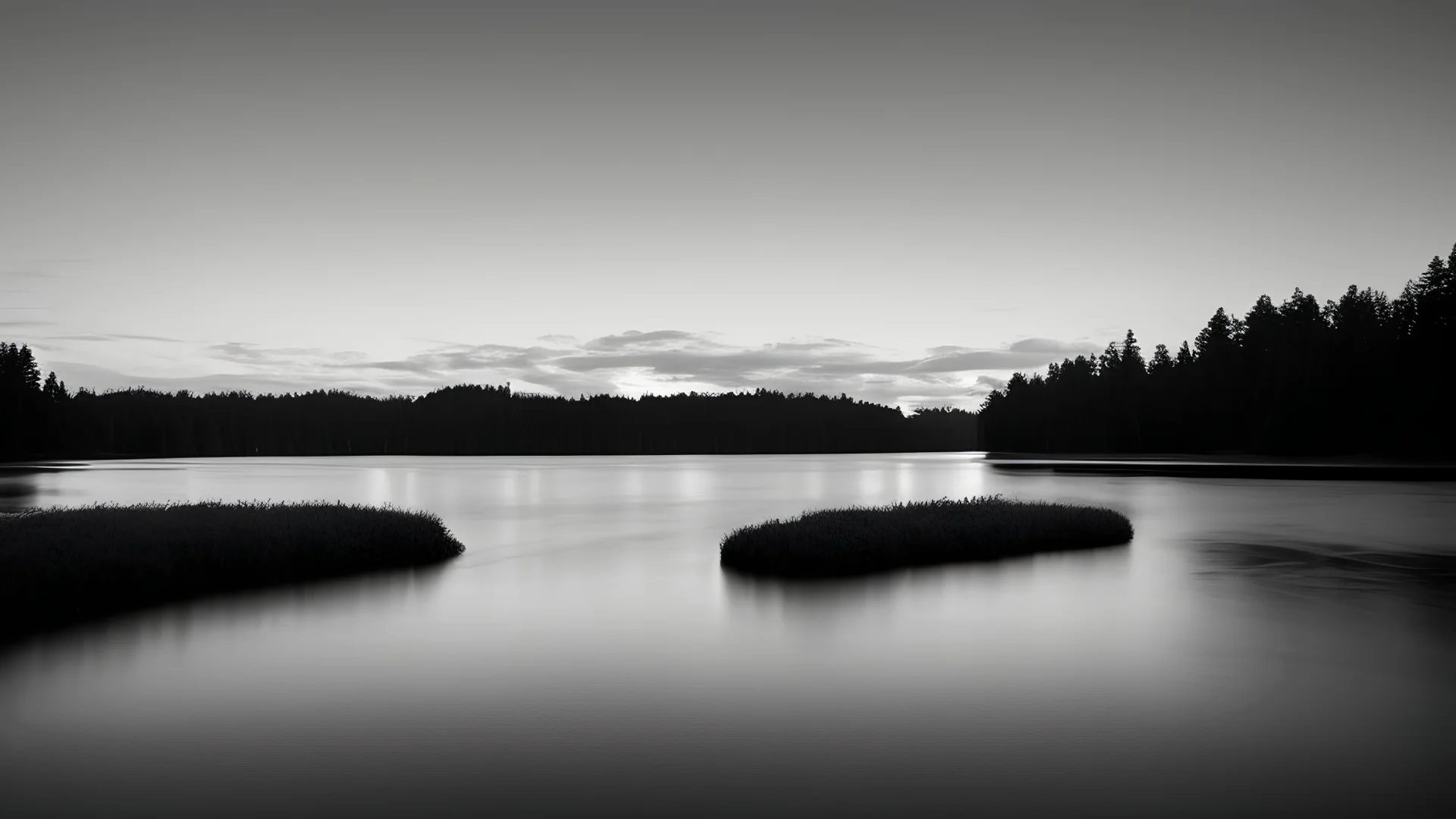 Una cruda fotografía en blanco y negro