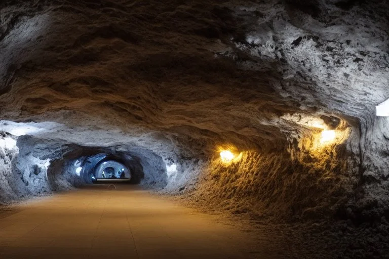 Underground cavern city