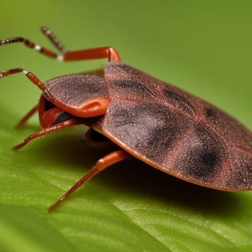 a man-faced_stink_bug, Catacanthus_incarnatus macro HDR photo