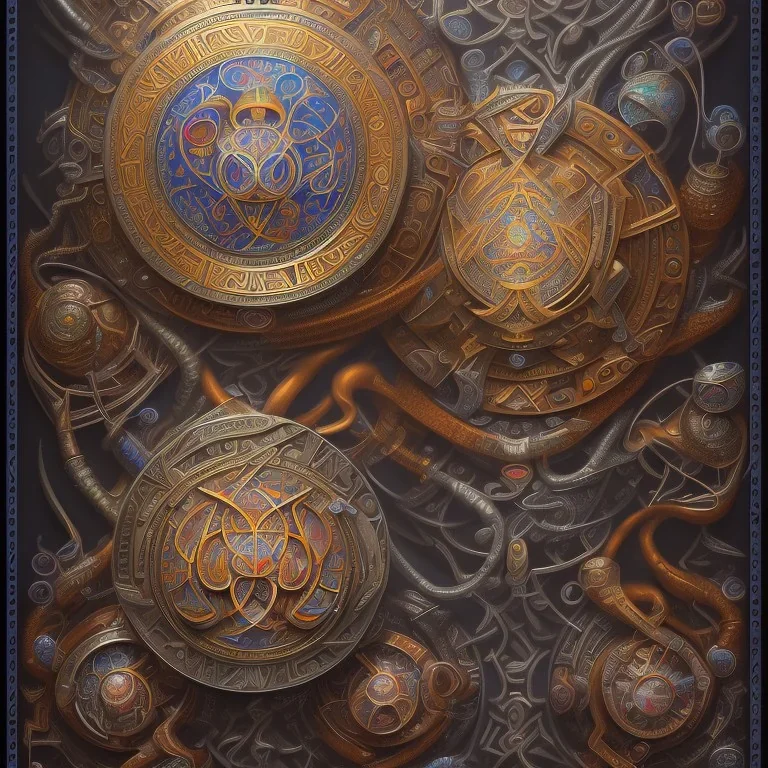 Book of Kells table of contents page, a highly detailed illustration, realistic render, 8 k, micro detail, intricate, elegant, centered, digital painting, Artstation, smooth, sharp focus, illustration, artgerm