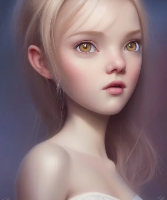 super high level detail of beautiful girl portrait, Pixar style, artstation, Painting by J. Scott Campbell, stanley artgerm lau, Tom Bagshaw, sideways glance, 8k, 3d, high detail eyes, digital painting, HDR, highly focused, illustration, fantasy art, sharp focus, trending on artstation, smooth, from pixar, au naturel, hyper detailed, digital art, trending in artstation, cinematic lighting, studio quality, smooth render, unreal engine 5, octane rendered